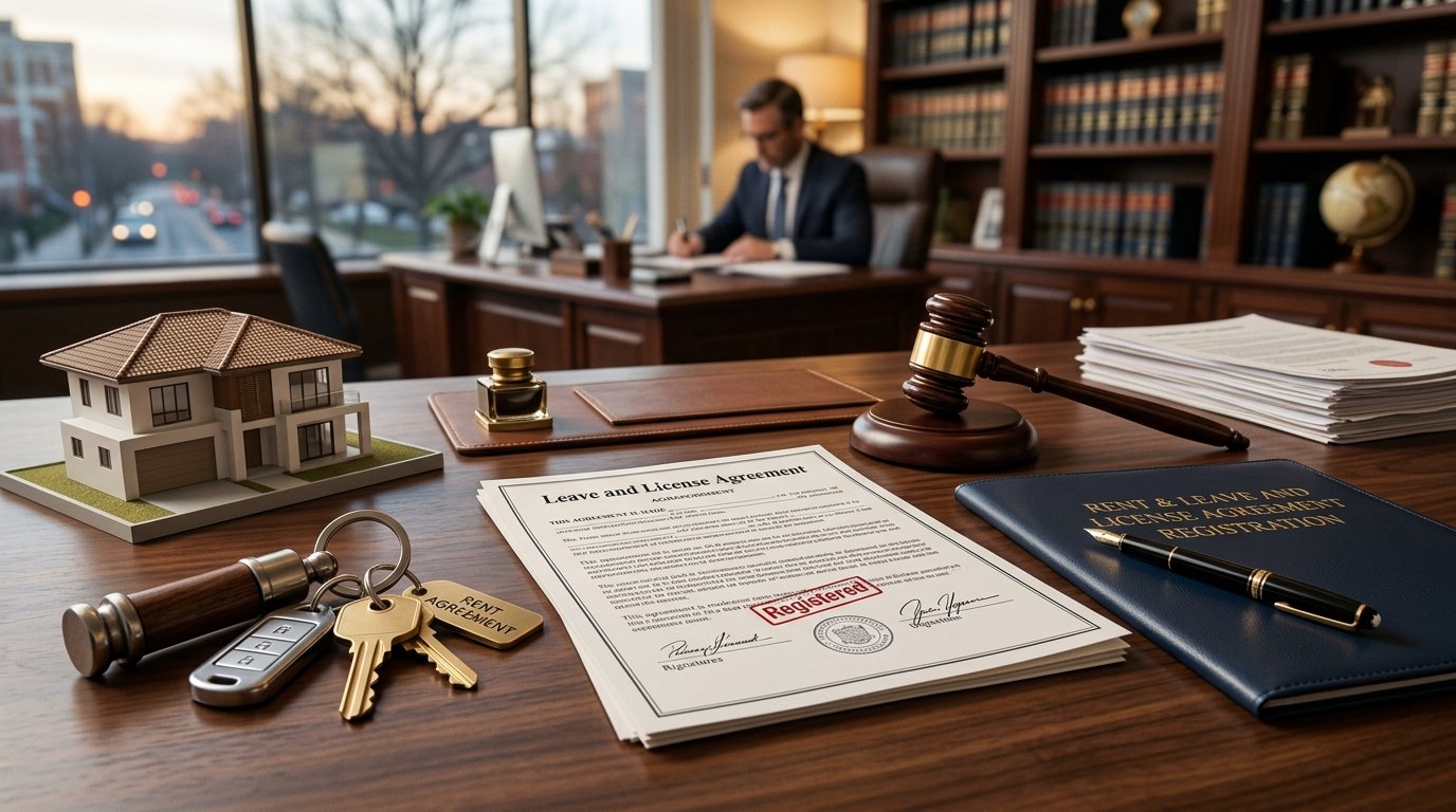 Leave and License Agreement Registration Office Maharashtra